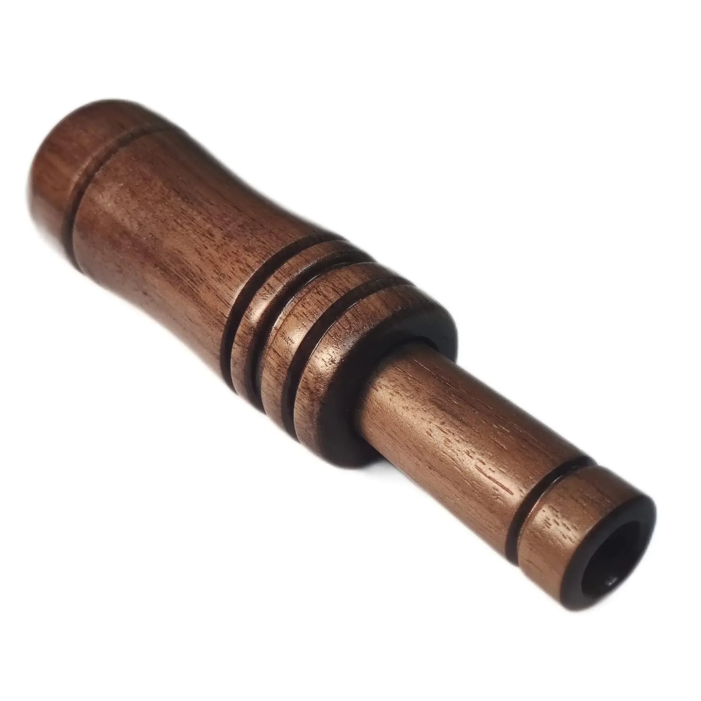 Handcrafted wooden outdoor survival whistle for camping and hiking enthusiasts