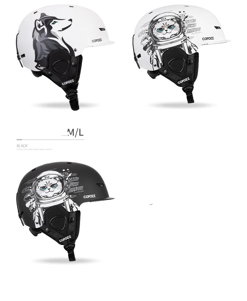All-in-One Snow Sport Helmet Combo