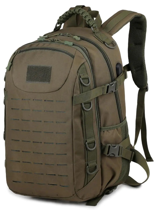 ORILOOSEN Tactical Assault Pack - Heavy Duty Nylon, MOLLE System, Water Resistant