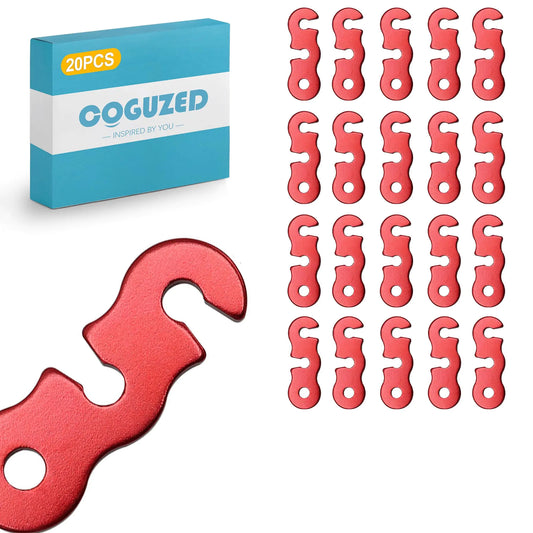 AlloyPro 20Pcs Camping Rope Adjuster