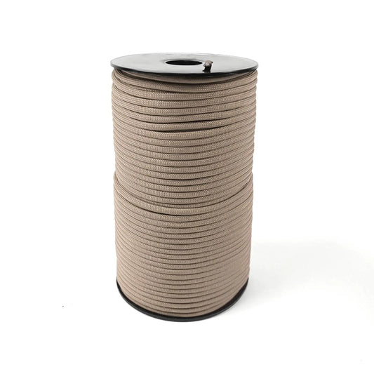 Survival Paracord 550 - 320ft Khaki Nylon Rope