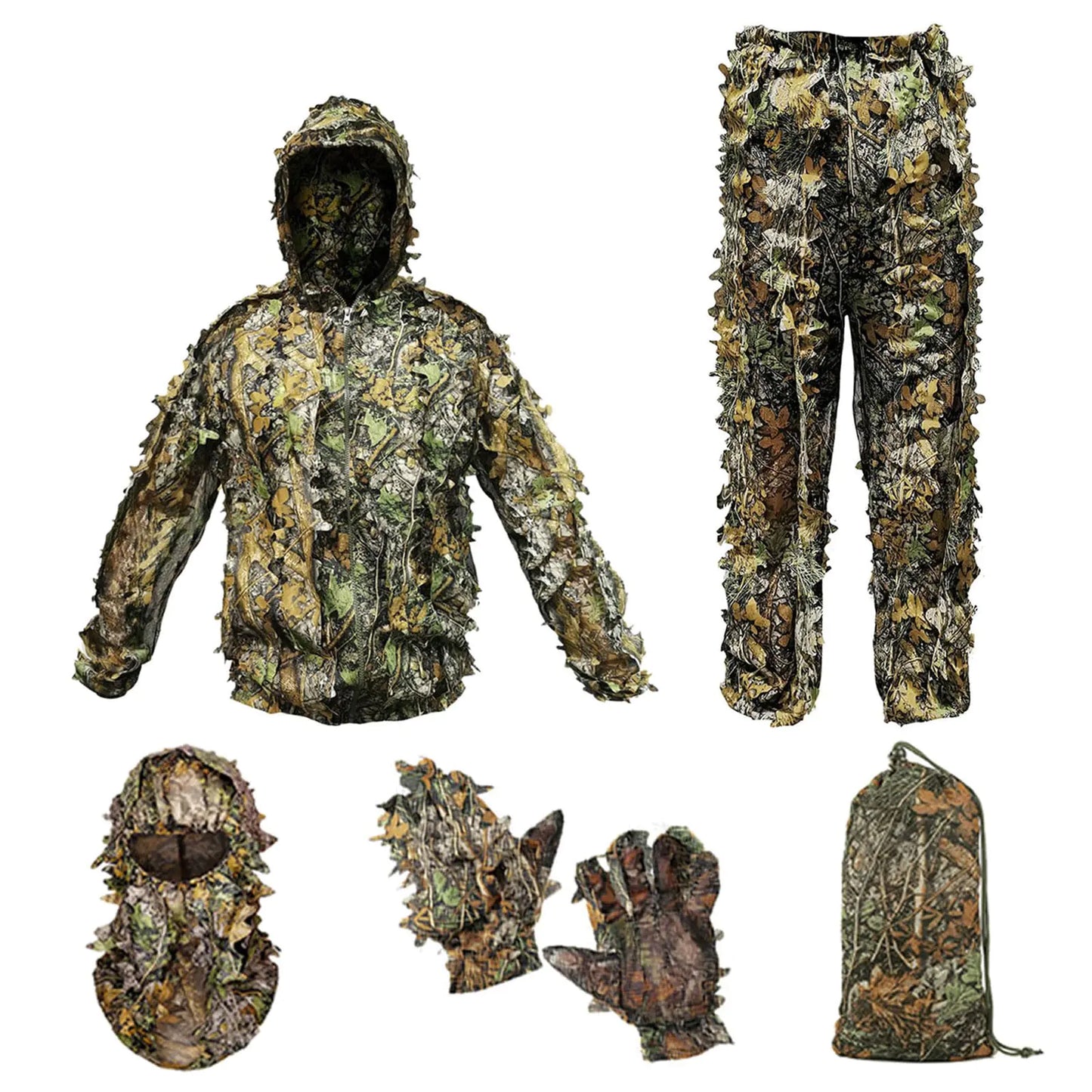 Stealth Hunter 3D Camo Suit with Accessories