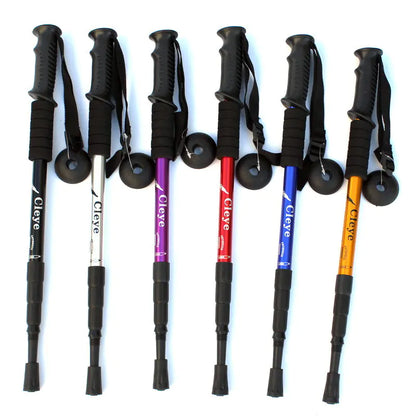 Cleye Shockproof Aluminum Trekking Stick