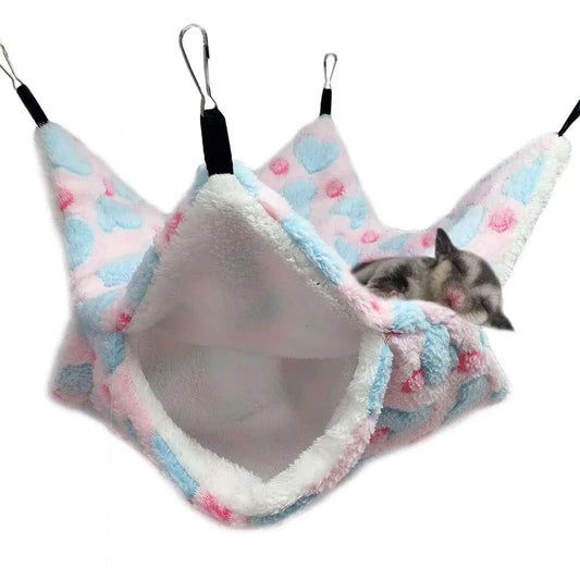 CozyCritter Dual-Layer Small Pet Hammock