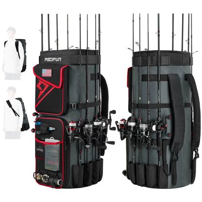 Piscifun Pro Angler 70L Rod & Reel Travel Case