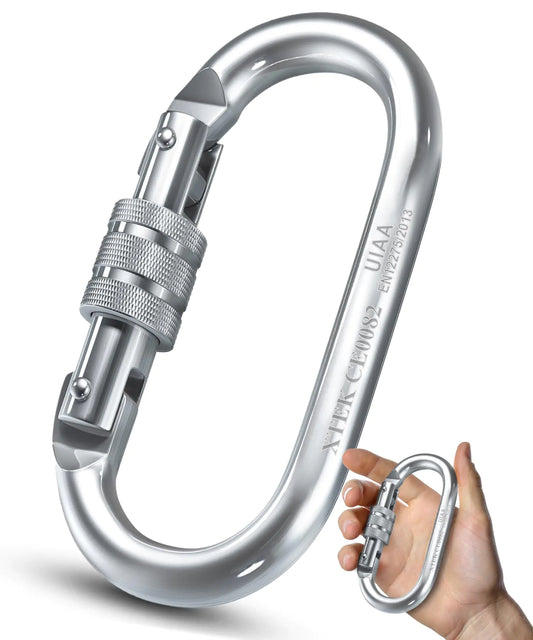 Enhanced Safety Climbing Carabiner – 25kN Twist Lock