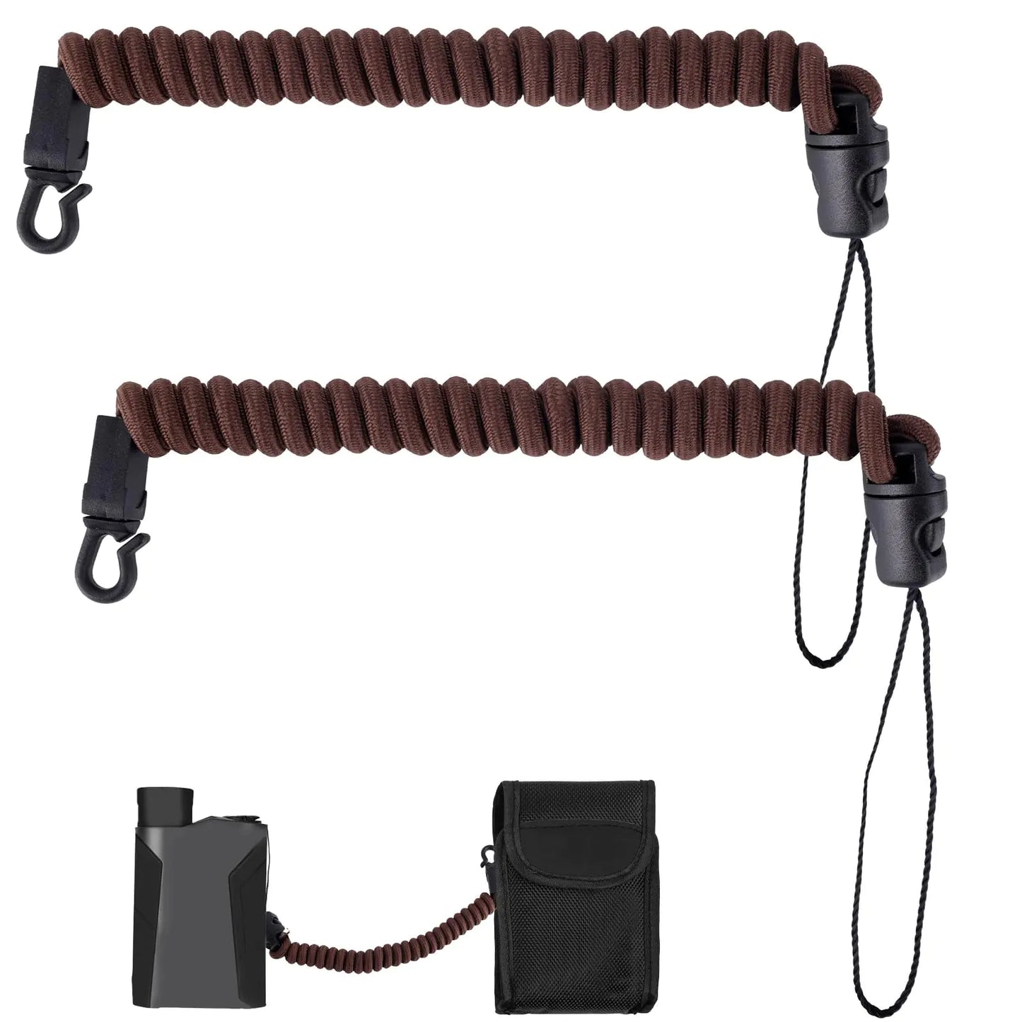 2-Pack Hunting Rangefinder Retractable Lanyard