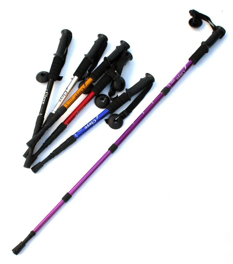 Cleye Shockproof Aluminum Trekking Stick