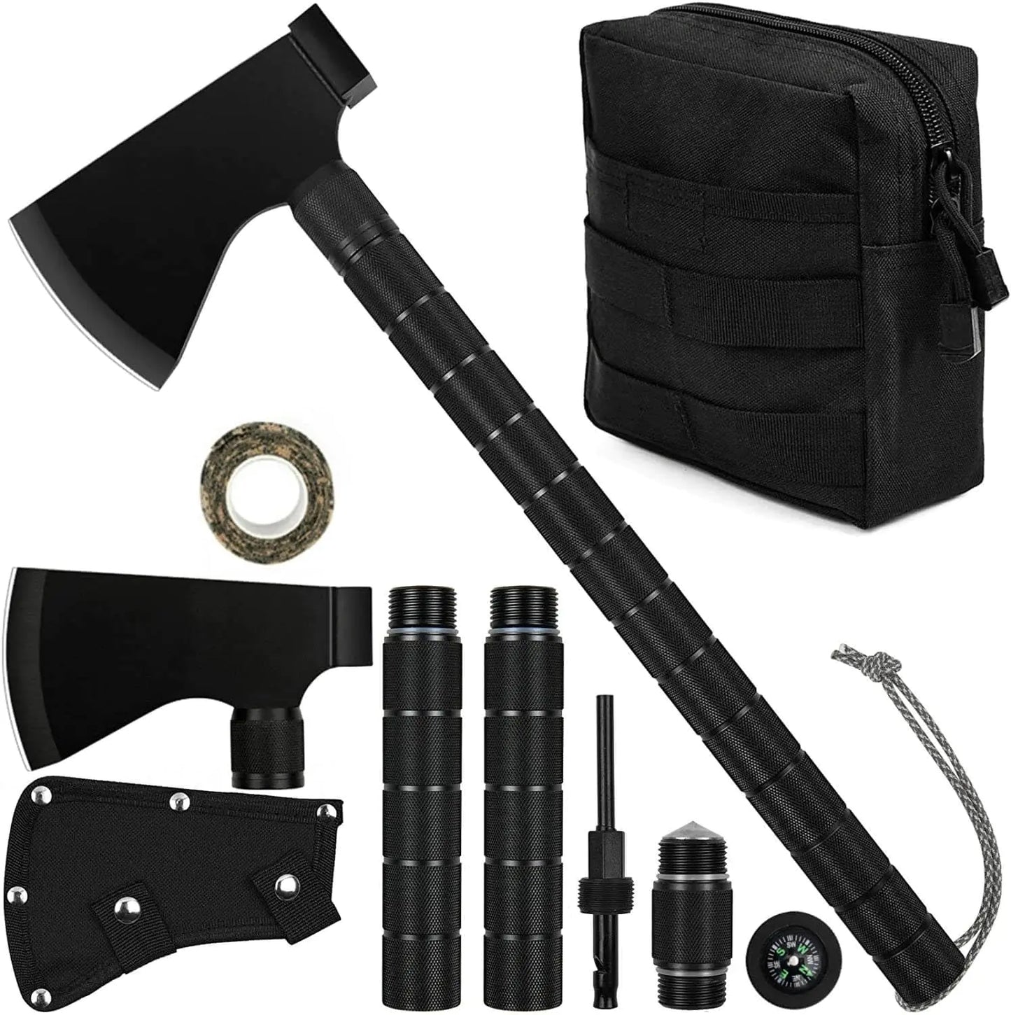 Iunio Multi-Tool Camping Axe with Sheath