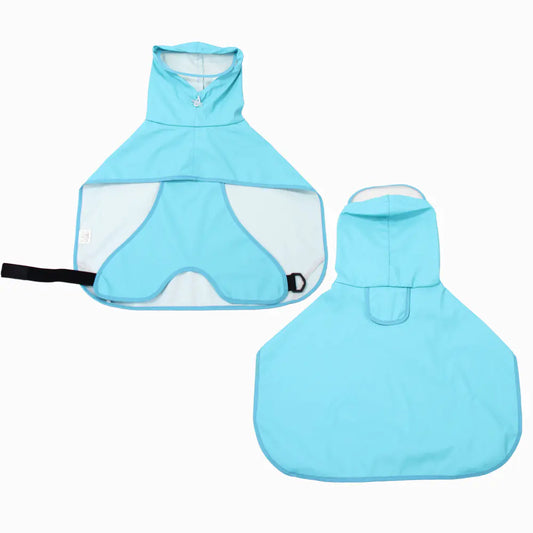 Clear Visor Pet Rain Jacket