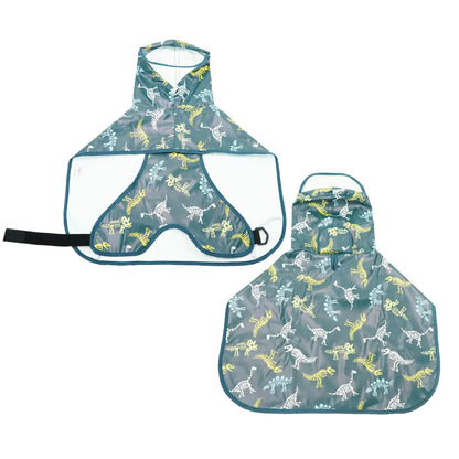 Clear Visor Pet Rain Jacket