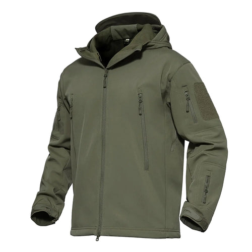 Tactical Winter Ski Jacket with Waterproof Shell