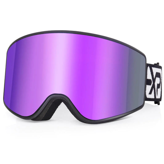 EXP VISION Family Ski & Snow Goggles - Purple