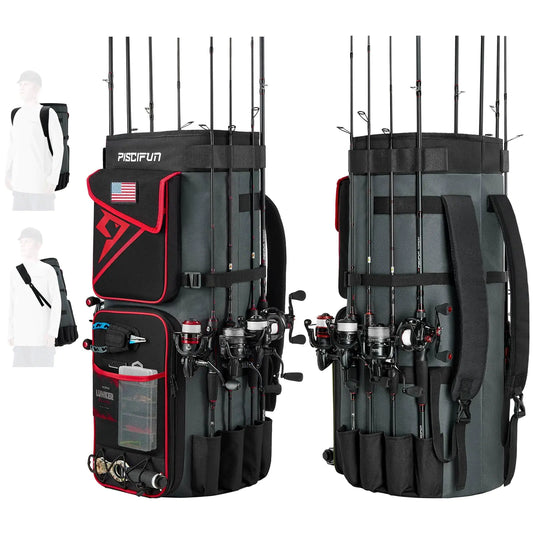 Piscifun Pro Angler 70L Rod & Reel Travel Case