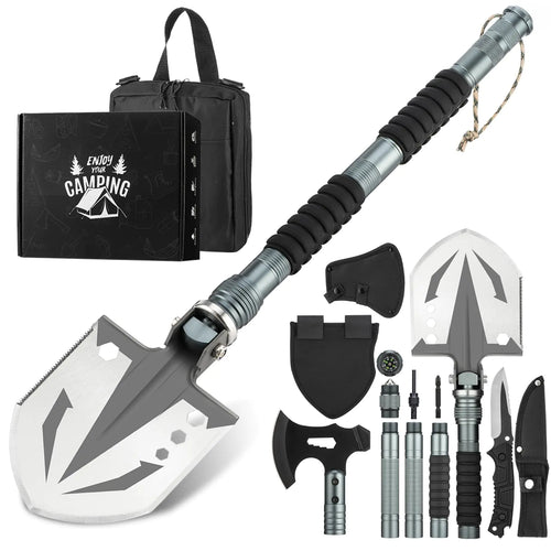 TrailMaster Multi-Tool Shovel & Axe Set