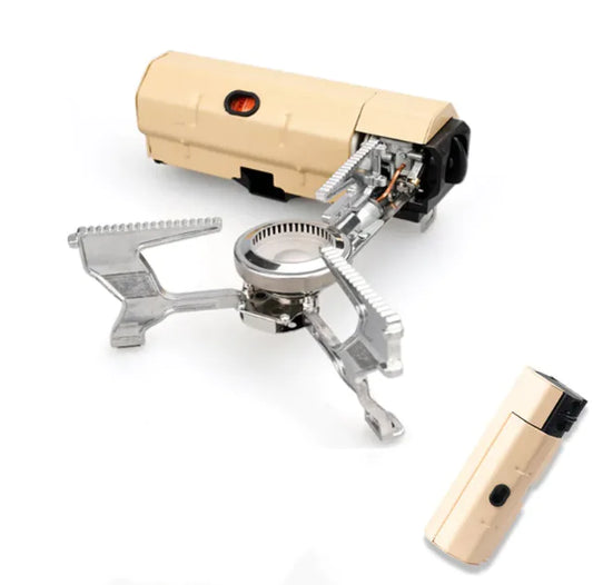 Compact Outdoor Gas Grill – Portable Cooking Station