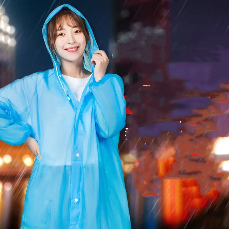 Clear View Hiking Raincoat