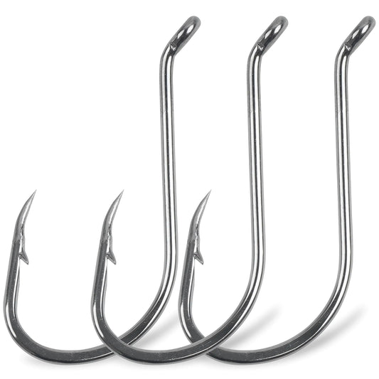 Sport Circle Sea Hooks - 120pcs High Carbon Octopus Fishing Hooks